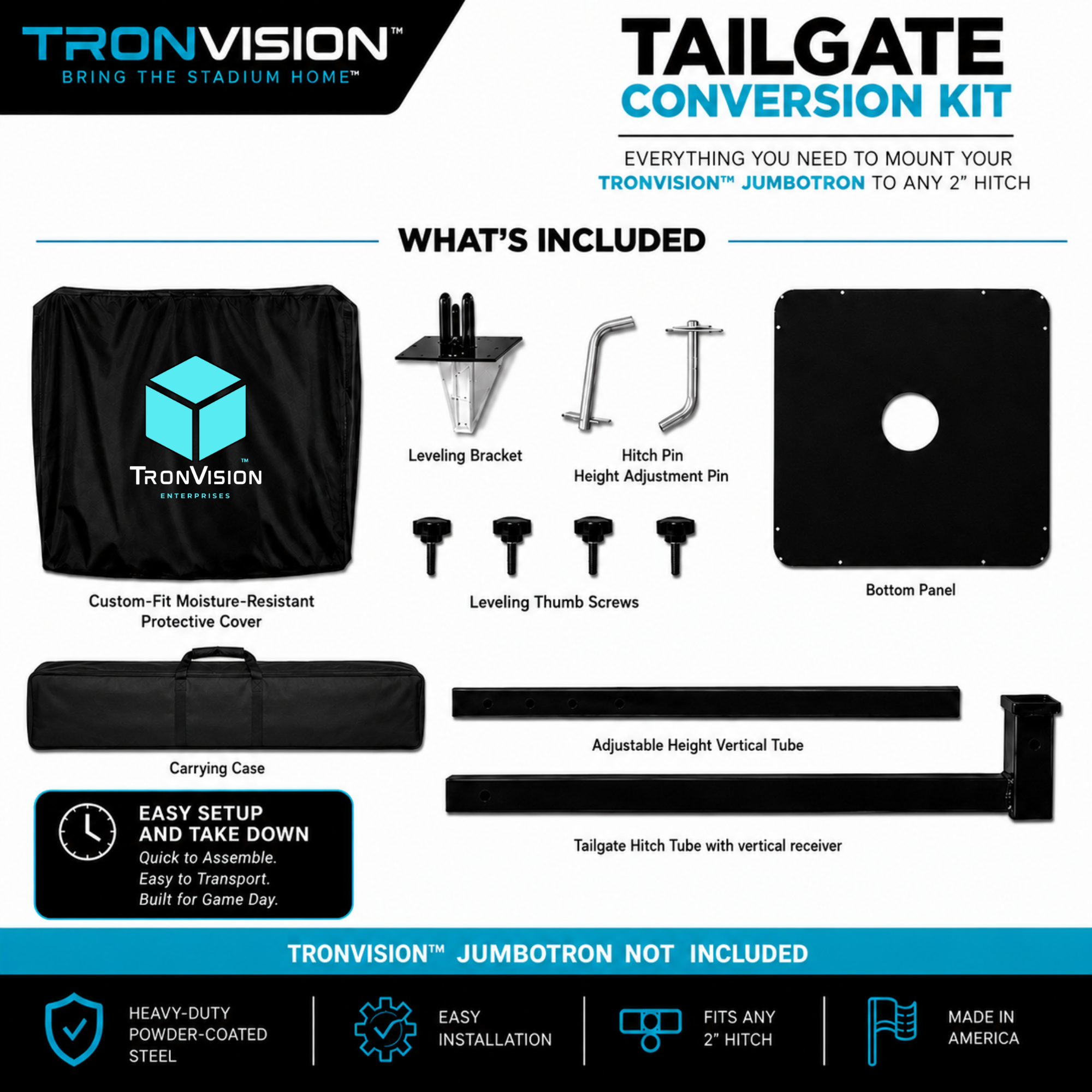 Tailgate Conversion Kit