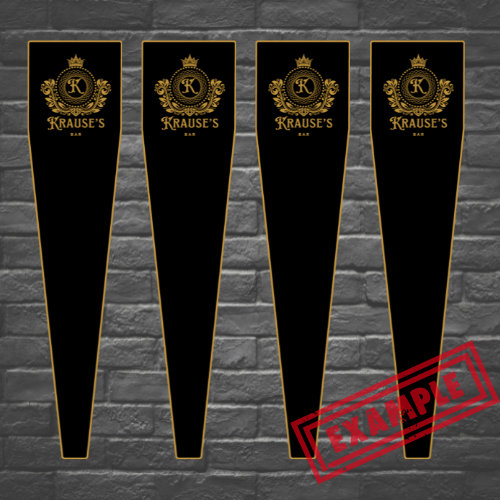 Custom Corner Panel Decals (4) - TronVision Enterprises
