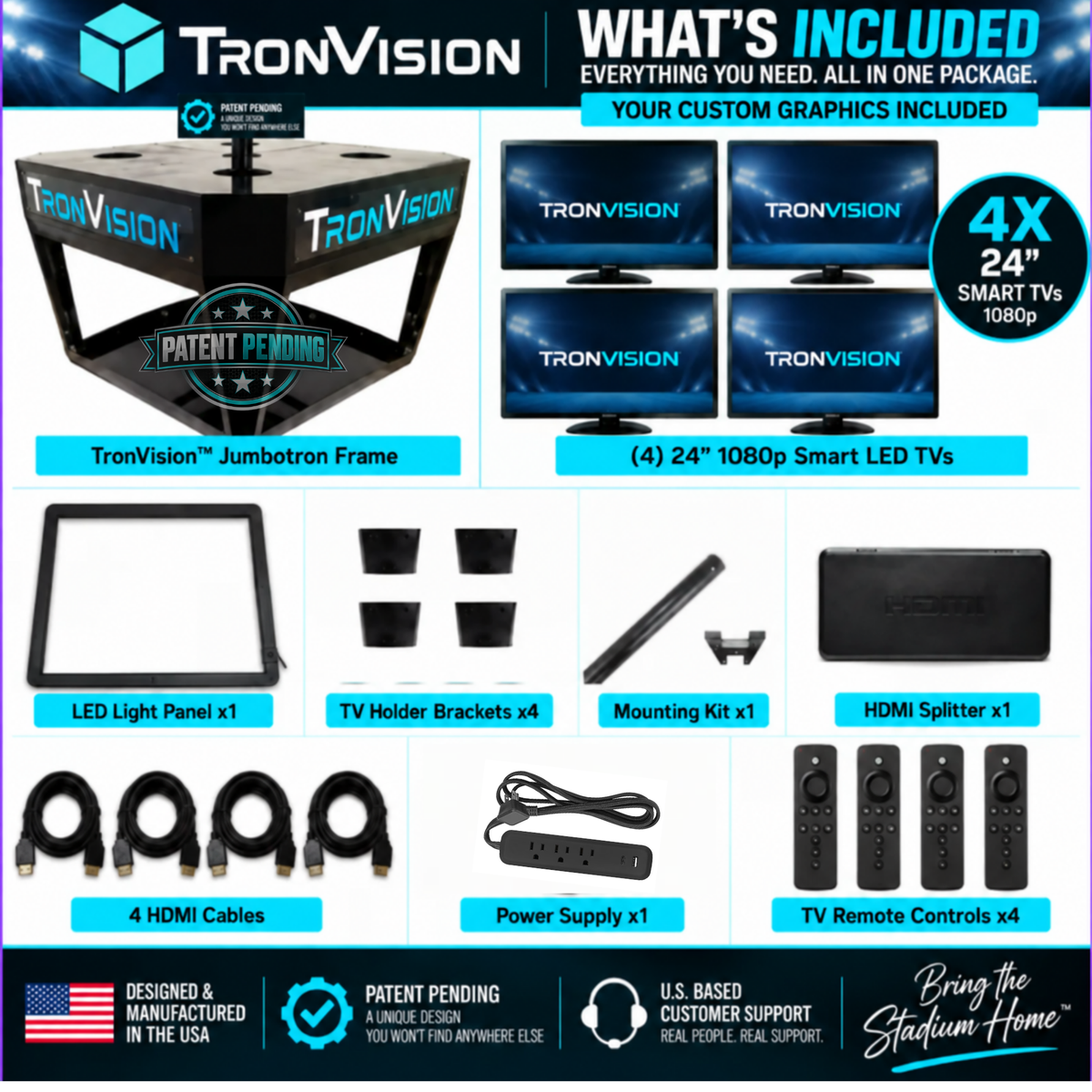 JumboTron - Ultimate Package (TVs Included)